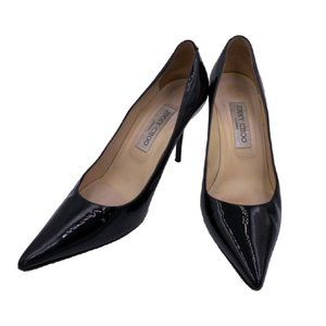 Jimmy Choo Romy Patent Pointed-Toe 85mm Pump